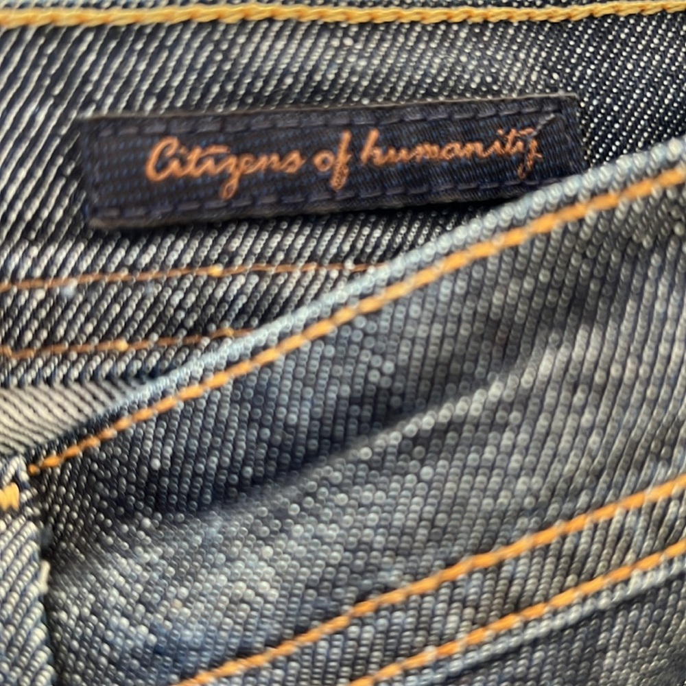 Citizens Of Humanity Haley Dark Wash Low Rise Ankle Jeans Size 28 - Picture 10 of 10